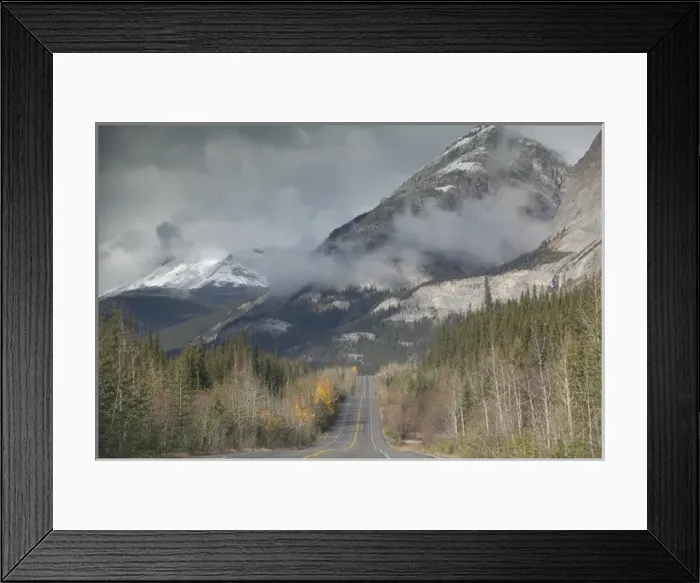 Framed Print : 02. Canada, Alberta, Banff National Park: Sakatchewan Crossing, Icefields Parkway (Rt. 93) Framed Print : 02. Canada, Alberta, Banff National Park: Sakatchewan Crossing, Icefields Parkway (Rt. 93)