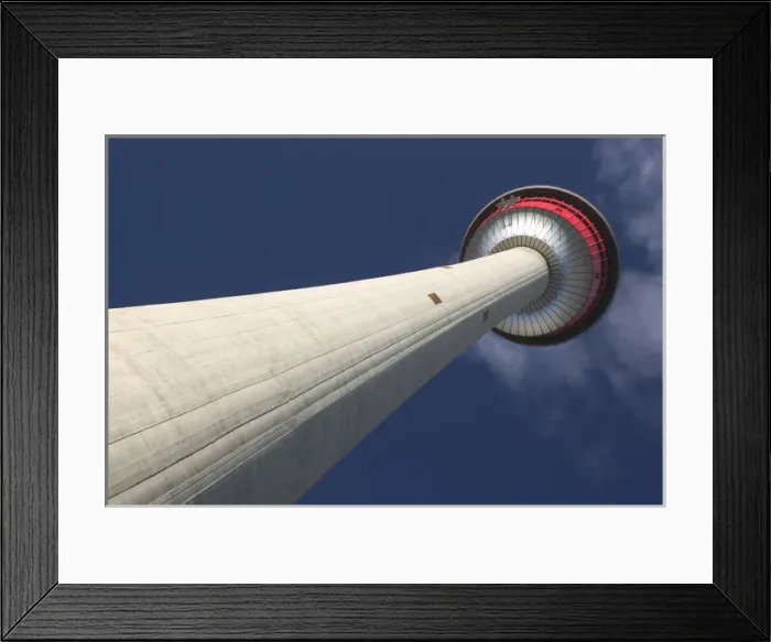 Framed Print : 02. Canada, Alberta, Calgary: Downtown view of Calgary Tower Framed Print : 02. Canada, Alberta, Calgary: Downtown view of Calgary Tower