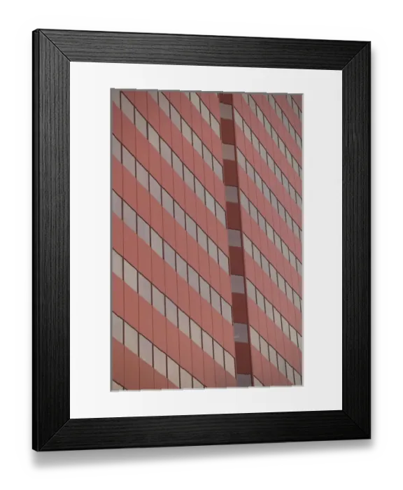 Framed Print : 02. Canada, Alberta, Edmonton: (Red). Atco Centre Building Detail Framed Print : 02. Canada, Alberta, Edmonton: (Red). Atco Centre Building Detail