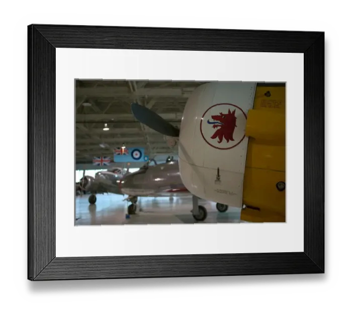 Framed Print : 02. Canada, Alberta, Edmonton: Alberta Aviation Museum Harvard WW2 Trainer and Sabre Jet Framed Print : 02. Canada, Alberta, Edmonton: Alberta Aviation Museum Harvard WW2 Trainer and Sabre Jet