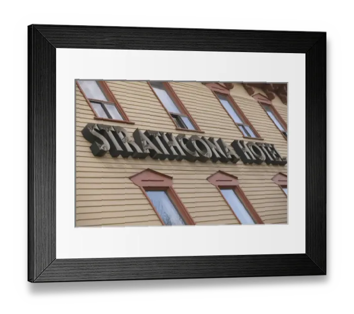 Framed Print : 02. Canada, Alberta, Edmonton: Old Strathcona Area, Strathcona Hotel Framed Print : 02. Canada, Alberta, Edmonton: Old Strathcona Area, Strathcona Hotel