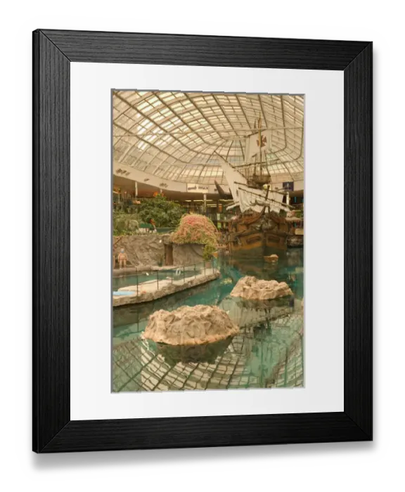Framed Print : 02. Canada, Alberta, Edmonton: West Edmonton Mall Framed Print : 02. Canada, Alberta, Edmonton: West Edmonton Mall