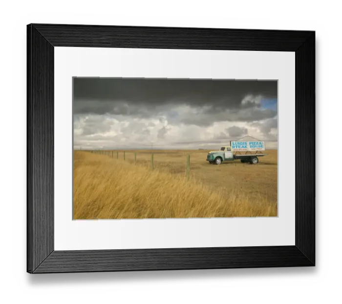 Framed Print : 02. Canada, Alberta, Fort MacLeod: Approaching Storm Framed Print : 02. Canada, Alberta, Fort MacLeod: Approaching Storm