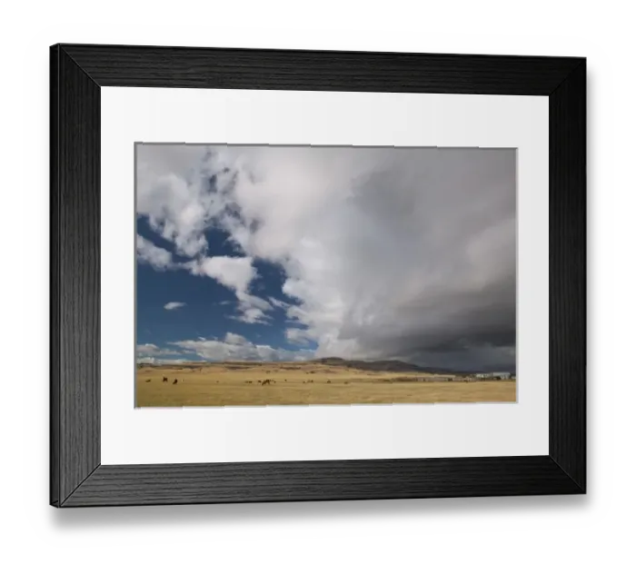 Framed Print : 02. Canada, Alberta, Fort MacLeod: Approaching Storm Sky Framed Print : 02. Canada, Alberta, Fort MacLeod: Approaching Storm Sky