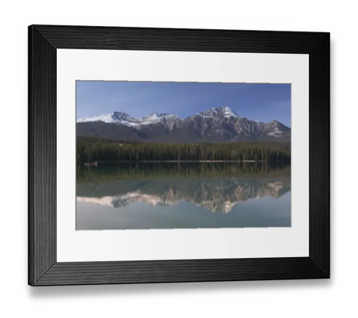 Framed Print : 02. Canada, Alberta, Jasper National Park: JASPER, Lake Beauvert Indian Canoes Framed Print : 02. Canada, Alberta, Jasper National Park: JASPER, Lake Beauvert Indian Canoes