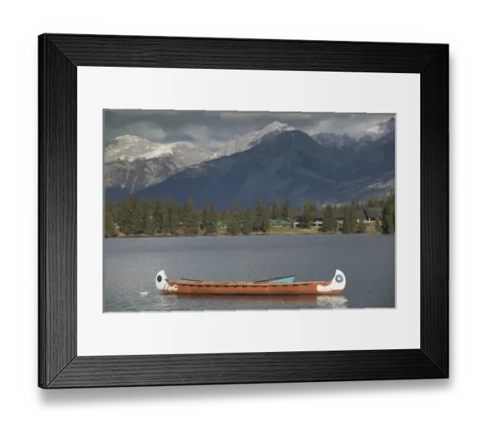 Framed Print : 02. Canada, Alberta, Jasper National Park: JASPER Framed Print : 02. Canada, Alberta, Jasper National Park: JASPER