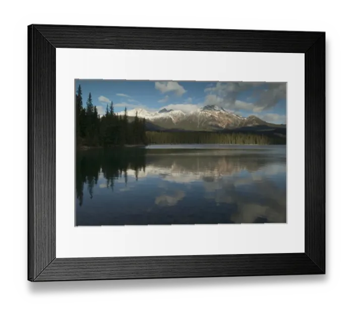 Framed Print : 02. Canada, Alberta, Jasper National Park: JASPER, Pyramid Mountain Framed Print : 02. Canada, Alberta, Jasper National Park: JASPER, Pyramid Mountain