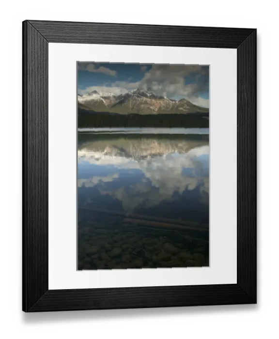 Framed Print : 02. Canada, Alberta, Jasper National Park: JASPER, Pyramid Mountain Framed Print : 02. Canada, Alberta, Jasper National Park: JASPER, Pyramid Mountain