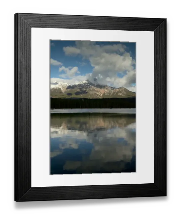 Framed Print : 02. Canada, Alberta, Jasper National Park: JASPER, Pyramid Mountain Framed Print : 02. Canada, Alberta, Jasper National Park: JASPER, Pyramid Mountain