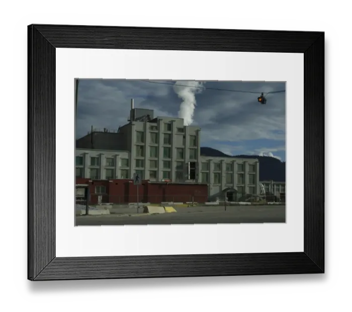 Framed Print : Canada: British Columbia, Columbia River Basin, Trail, Teck Cominco Fertilizer Plant Framed Print : Canada: British Columbia, Columbia River Basin, Trail, Teck Cominco Fertilizer Plant