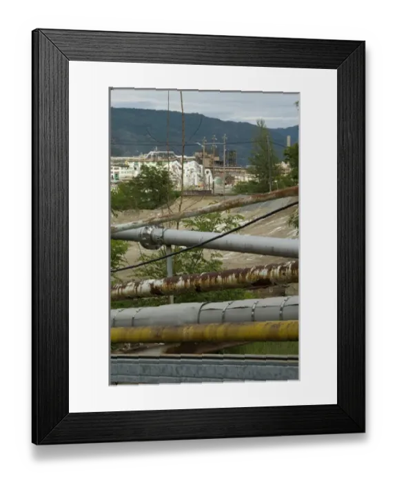 Framed Print : Canada: British Columbia, Columbia River Basin, Trail, Teck Cominco Metals Smelter Framed Print : Canada: British Columbia, Columbia River Basin, Trail, Teck Cominco Metals Smelter