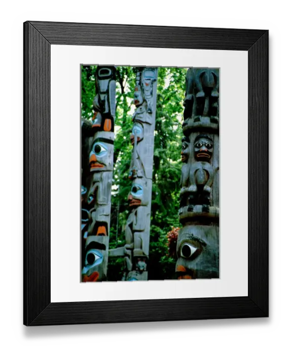 Framed Print : North America, Canada, British Columbia, Victoria, Thunderbird Park. Native totem Framed Print : North America, Canada, British Columbia, Victoria, Thunderbird Park. Native totem