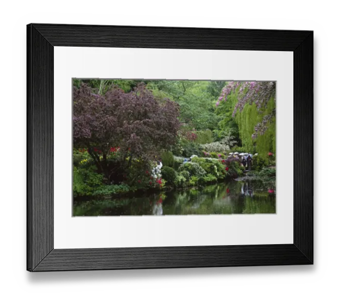Framed Print : Canada, Vancouver Island, Victoria, Butchart Gardens Framed Print : Canada, Vancouver Island, Victoria, Butchart Gardens