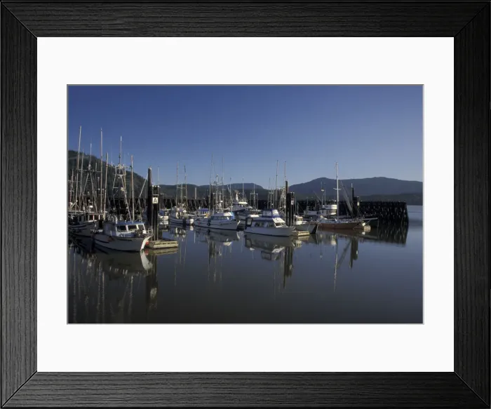 Framed Print : North America, Canada, British Columbia, Vancouver Island View of Cowichan Bay Framed Print : North America, Canada, British Columbia, Vancouver Island View of Cowichan Bay