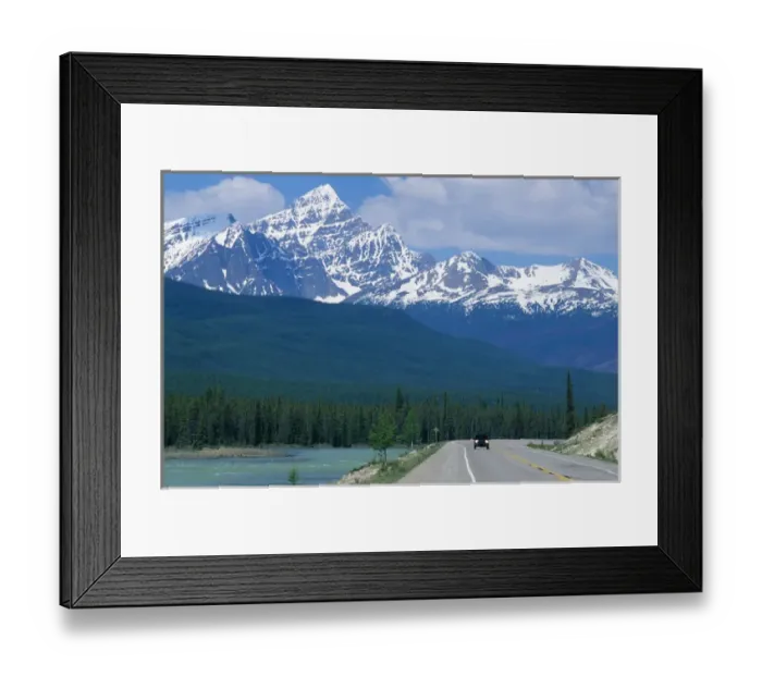Framed Print : The Canadian Rockies in Banff, Canada. canadian rockies, mountains, snowcapped Framed Print : The Canadian Rockies in Banff, Canada. canadian rockies, mountains, snowcapped