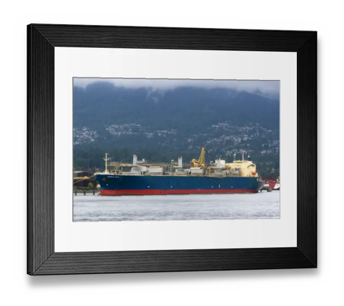 Framed Print : Prince of Tokyo freighter at Port Vancouver in British Columbia, Canada Framed Print : Prince of Tokyo freighter at Port Vancouver in British Columbia, Canada