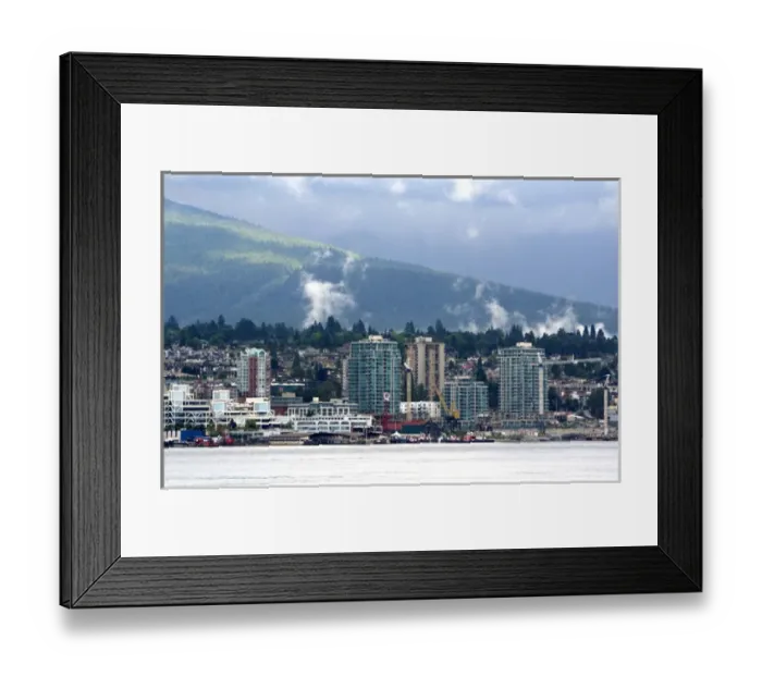 Framed Print : North Vancouver in British Columbia, Canada
