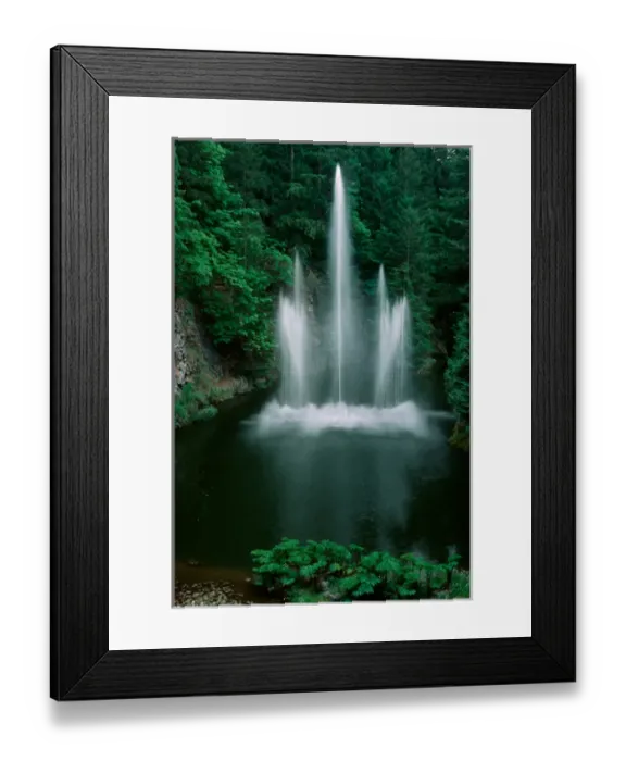 Framed Print : 02. Butchart Gardens, British Columbia, Canada