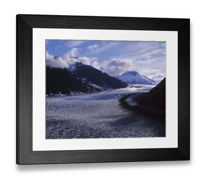 Framed Print : View of Salmon Glacier near Hyder, Alaska, and Stewart, British Columbia Framed Print : View of Salmon Glacier near Hyder, Alaska, and Stewart, British Columbia