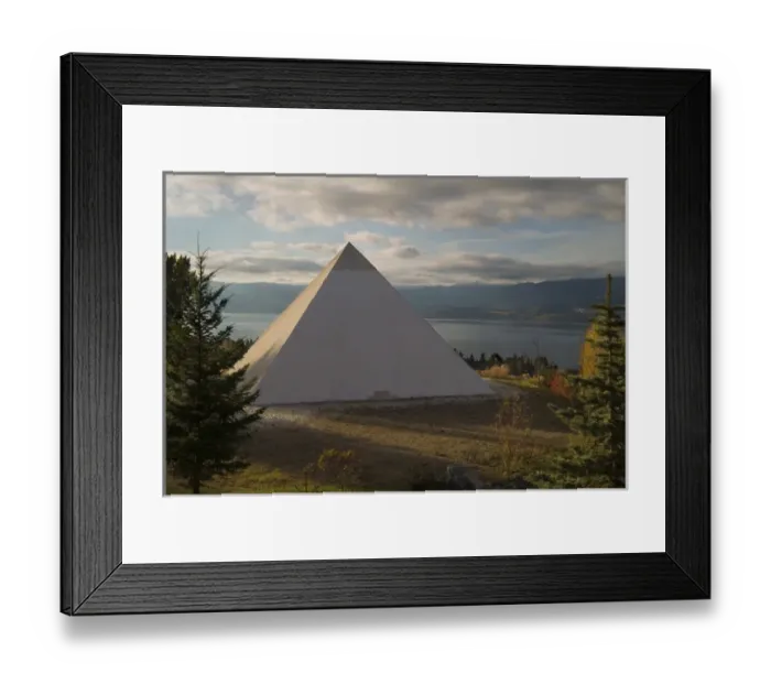 Framed Print : Pyramid at Summerhill Pyramid Winery above Lake Okanagan in the Okanagan region, BC Framed Print : Pyramid at Summerhill Pyramid Winery above Lake Okanagan in the Okanagan region, BC