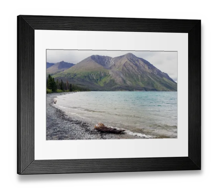 Framed Print : Kathleen Lake in Yukon Territory, Canada, in the Kluane National Park and Reserve Framed Print : Kathleen Lake in Yukon Territory, Canada, in the Kluane National Park and Reserve