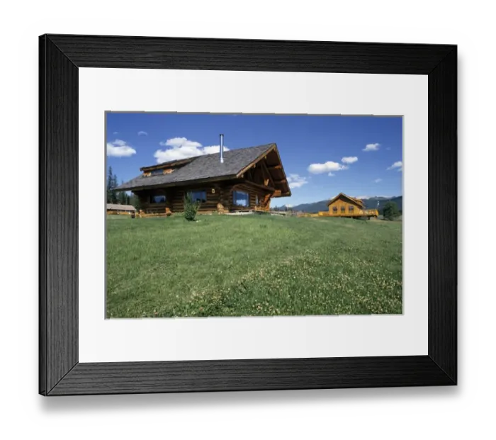 Framed Print : Echo Valley Ranch, British Columbia, Canada Framed Print : Echo Valley Ranch, British Columbia, Canada