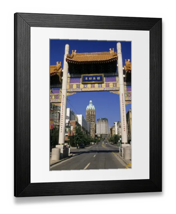 Framed Print : Chinatown, Vancouver, British Columbia, Canada Framed Print : Chinatown, Vancouver, British Columbia, Canada