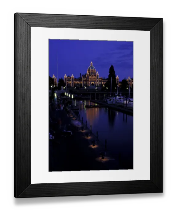 Framed Print : North America, Canada, British Columbia, Victoria. Parliament Building and inner harbor Framed Print : North America, Canada, British Columbia, Victoria. Parliament Building and inner harbor