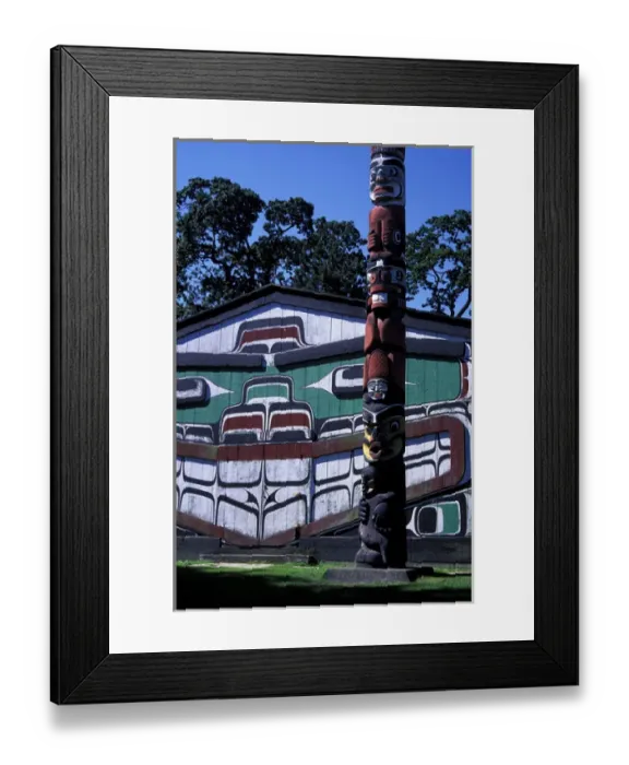 Framed Print : North America, Canada, British Columbia, Victoria. Totems at Thunderbird Park Framed Print : North America, Canada, British Columbia, Victoria. Totems at Thunderbird Park