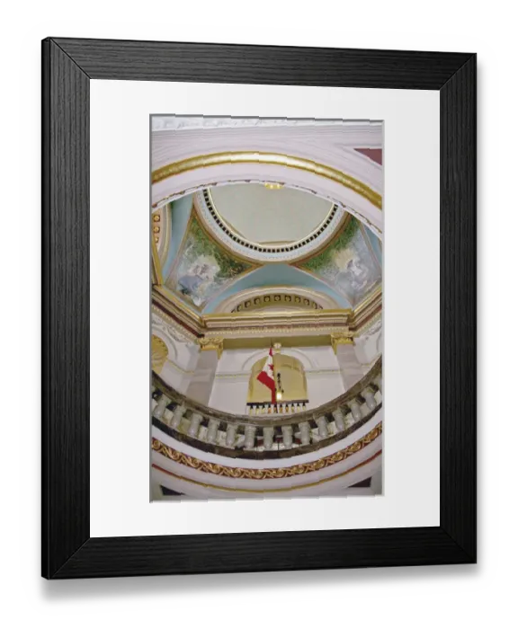 Framed Print : Interior dome of Parliament Building Victoria British Columbia Framed Print : Interior dome of Parliament Building Victoria British Columbia