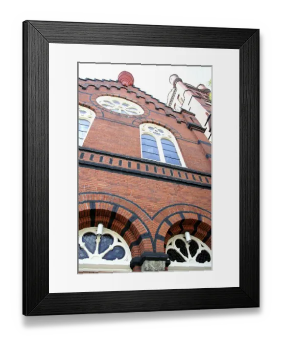 Framed Print : Saint Andrews Church Victoria British Columbia Canada