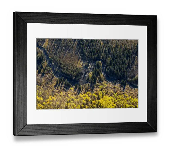 Framed Print : Todagin Creek, Todagin South Slope Provincial Park, British Columbia