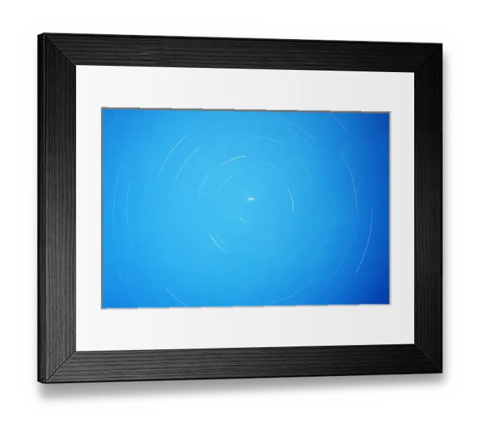 Framed Print : North star, night sky Framed Print : North star, night sky