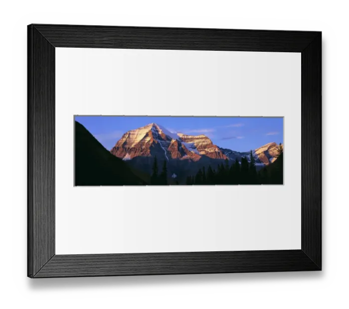 Framed Print : Canada, British Columbia, Mt Robson. The striation on Mount Robson, a World Heritage Site Framed Print : Canada, British Columbia, Mt Robson. The striation on Mount Robson, a World Heritage Site