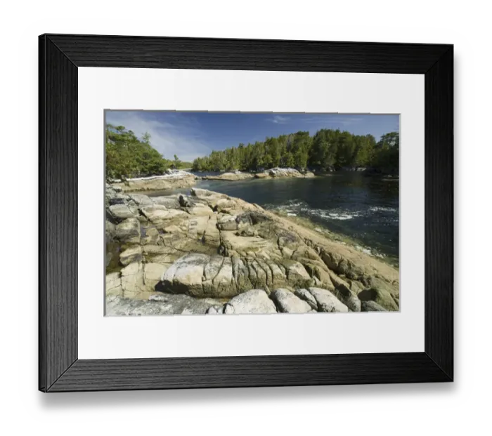 Framed Print : Afternoon at Skull Cove, Bramham Island, British Columbia, Canada, August 2006 Framed Print : Afternoon at Skull Cove, Bramham Island, British Columbia, Canada, August 2006