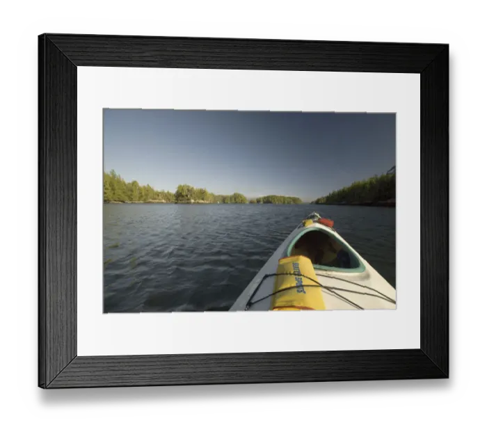 Framed Print : Kayaking in Skull Cove, Queen Charlotte Strait, British Columbia, Canada, August 2006 Framed Print : Kayaking in Skull Cove, Queen Charlotte Strait, British Columbia, Canada, August 2006