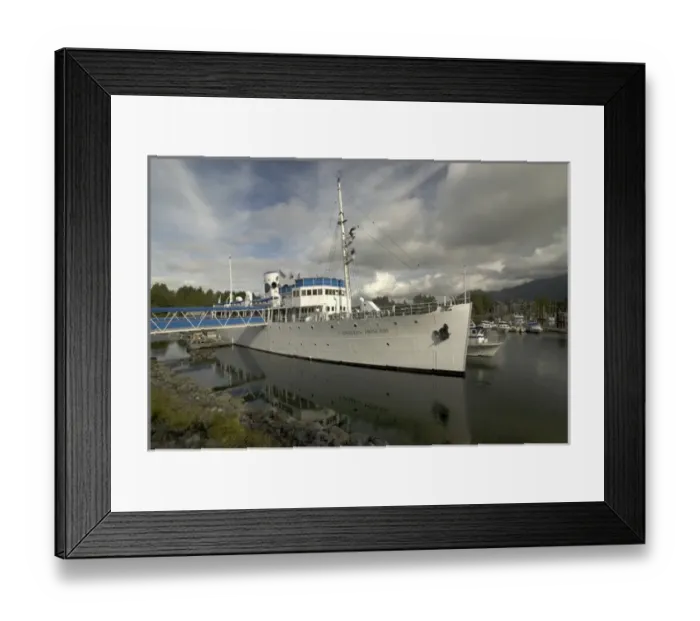 Framed Print : Canadian Princess Docked at Canadian Princess Resort, Ucluelet, British Columbia Framed Print : Canadian Princess Docked at Canadian Princess Resort, Ucluelet, British Columbia