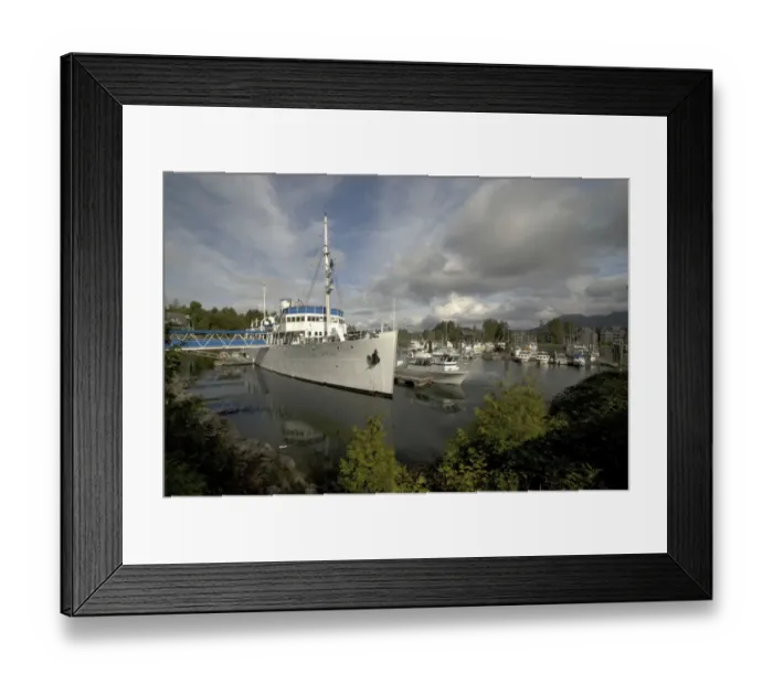 Framed Print : Canadian Princess Docked at Canadian Princess Resort, Ucluelet, British Columbia Framed Print : Canadian Princess Docked at Canadian Princess Resort, Ucluelet, British Columbia