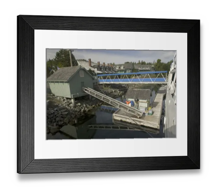 Framed Print : Canadian Princess Docked at Canadian Princess Resort, Ucluelet, British Columbia Framed Print : Canadian Princess Docked at Canadian Princess Resort, Ucluelet, British Columbia