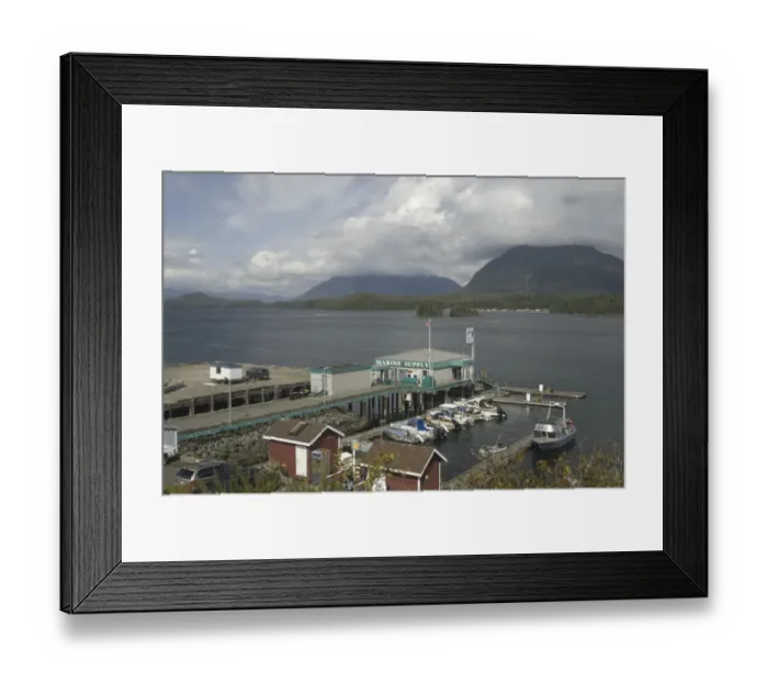 Framed Print : Marine Supply, Tofino, British Columbia, Canada, September 2006 Framed Print : Marine Supply, Tofino, British Columbia, Canada, September 2006