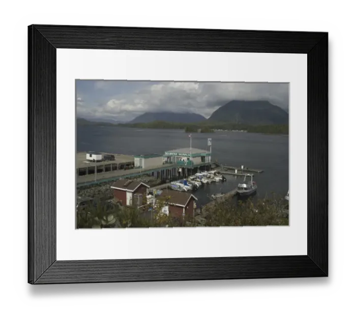 Framed Print : Marine Supply, Tofino, British Columbia, Canada, September 2006 Framed Print : Marine Supply, Tofino, British Columbia, Canada, September 2006