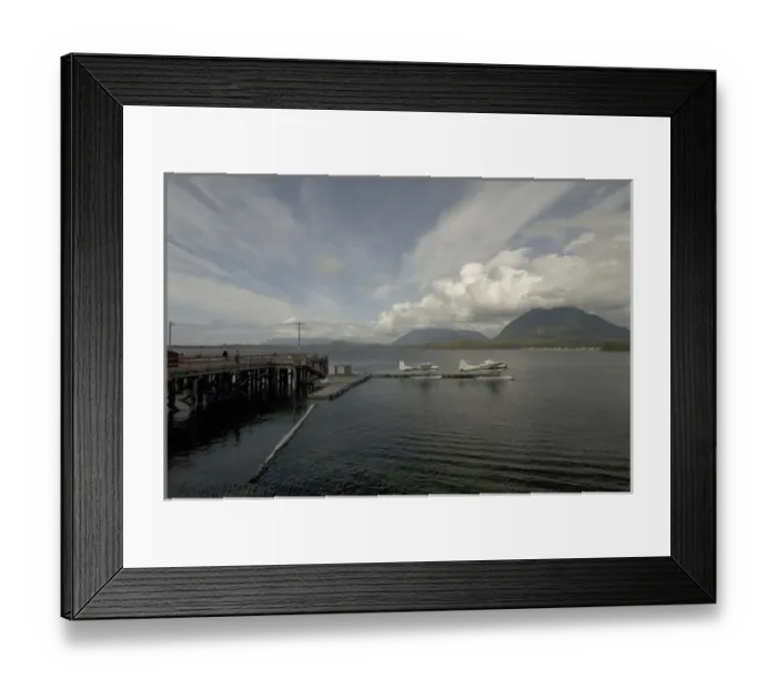 Framed Print : Along the Watefront, Tofino, British Columbia, Canada, September 2006 Framed Print : Along the Watefront, Tofino, British Columbia, Canada, September 2006