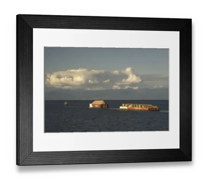 Framed Print : Hauling Timber, Johnstone Strait, British Columbia, Canada, September 2006 Framed Print : Hauling Timber, Johnstone Strait, British Columbia, Canada, September 2006