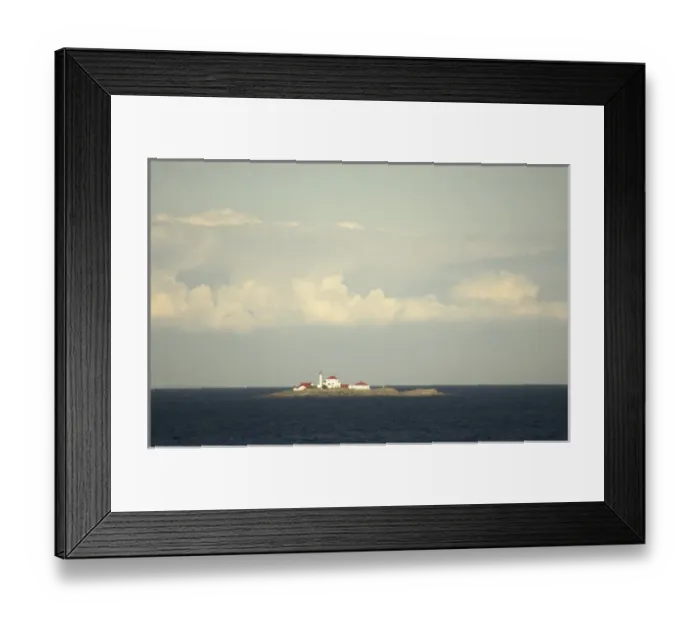 Framed Print : Lighthouse, Johnstone Strait, British Columbia, Canada, September 2006 Framed Print : Lighthouse, Johnstone Strait, British Columbia, Canada, September 2006