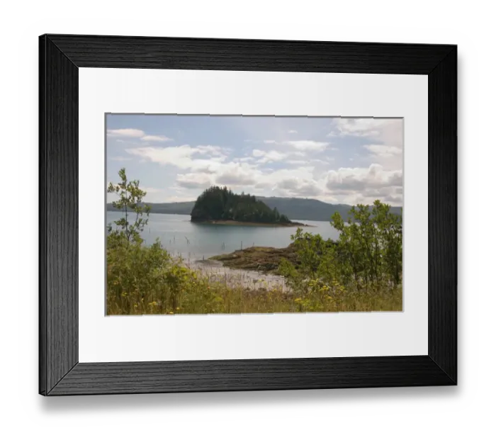 Framed Print : North America, Canada, Queen Charlotte Islands, landscape Framed Print : North America, Canada, Queen Charlotte Islands, landscape