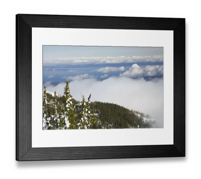 Framed Print : Mt. Washington Ski Resort bordering Strathcona Provincial Park (BCs oldest park Framed Print : Mt. Washington Ski Resort bordering Strathcona Provincial Park (BCs oldest park