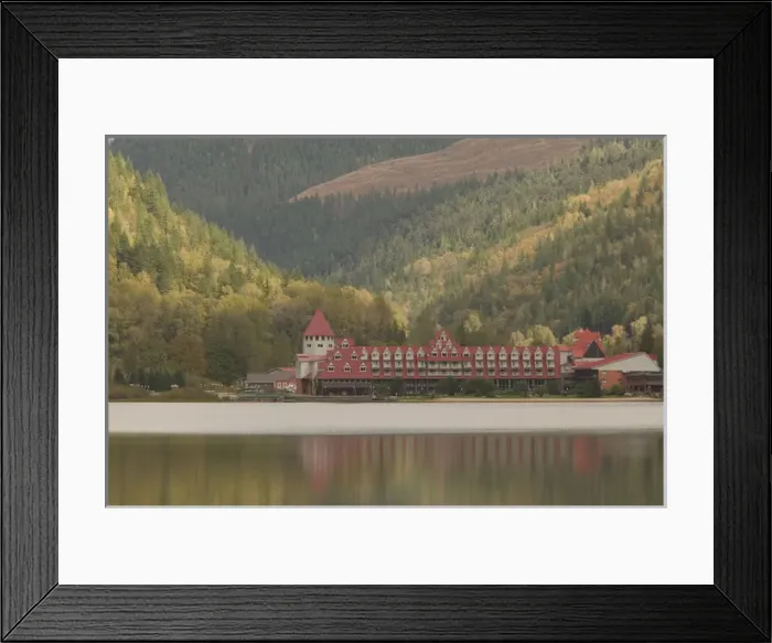 Framed Print : 02. CANADA, British Columbia, Three Valley Gap. Three Valley Gap Hotel