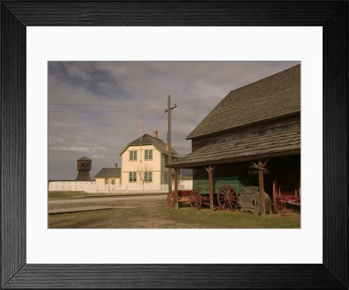 Framed Print : 02. CANADA, British Columbia, Fort Steele Framed Print : 02. CANADA, British Columbia, Fort Steele