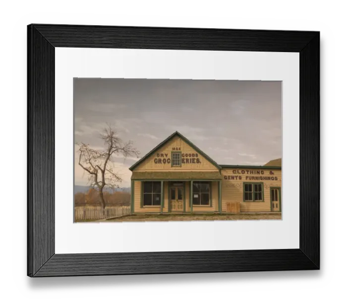 Framed Print : 02. CANADA, British Columbia, Fort Steele Framed Print : 02. CANADA, British Columbia, Fort Steele