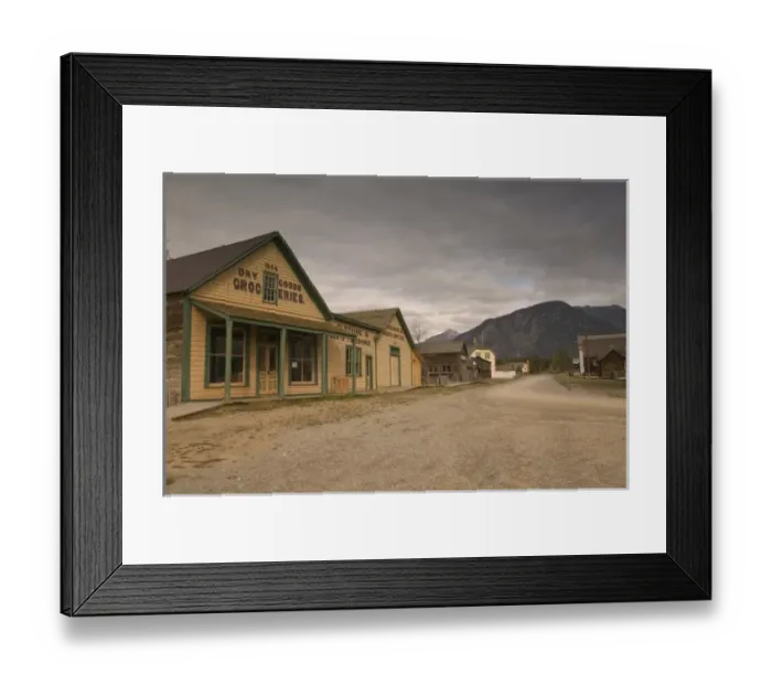 Framed Print : 02. CANADA, British Columbia, Fort SteeleFort Steele Heritage Town / Museum. Grocery Store Framed Print : 02. CANADA, British Columbia, Fort SteeleFort Steele Heritage Town / Museum. Grocery Store